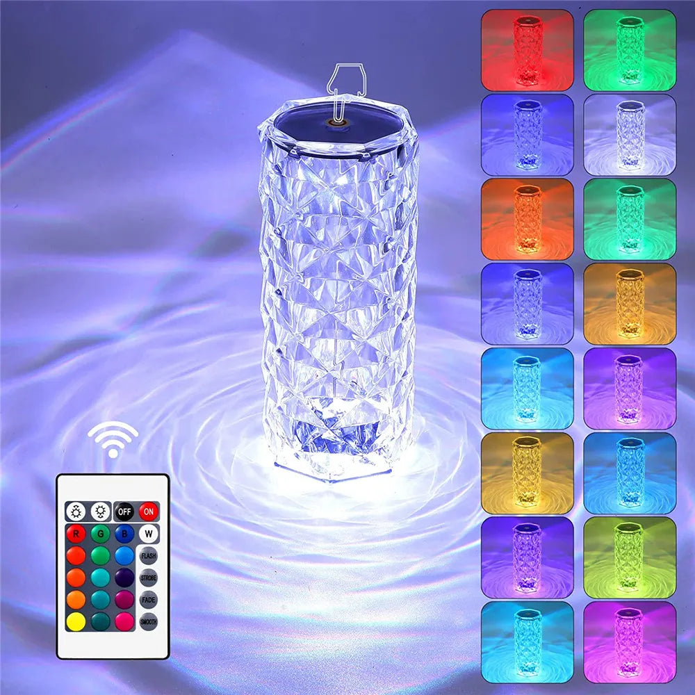 Touch Crystal Lamp