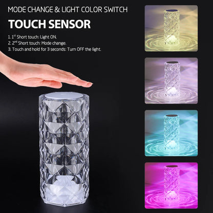 Touch Crystal Lamp